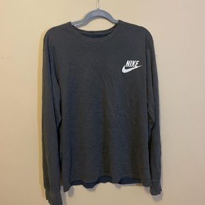 black NIKE long sleeve shirt